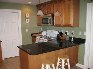 Kitchen Remodel – New island and granite countertops